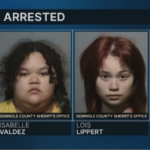 Isabelle Valdez and Lois Lippert mugshots